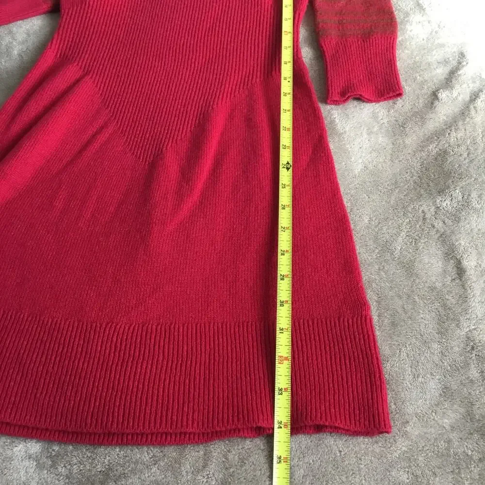 Patagonia Raspberry Red Rios Secret Lamb's Wool Dress S - Picture 9 of 9